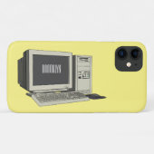 Illustratie van computercartoon Case-Mate iPhone case (Achterkant (horizontaal))