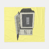 Illustratie van computercartoon fleece deken (Voorkant (Horizontaal))