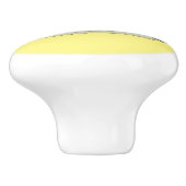 Illustratie van computercartoon keramische knop (Zijkant)