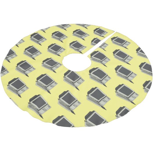 Illustratie van computercartoon kerstboom rok (Gekanteld)