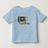 Illustratie van computercartoon kinder shirts (Voorkant)