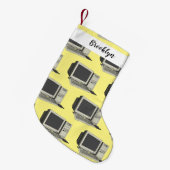 Illustratie van computercartoon kleine kerstsok (Voorkant (Hangend))