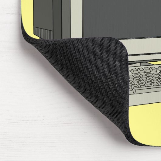 Illustratie van computercartoon muismat (Hoek)