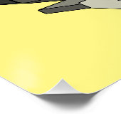 Illustratie van computercartoon perfect poster (Hoek)