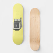 Illustratie van computercartoon persoonlijk skateboard (Voorkant)