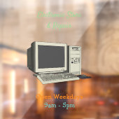 Illustratie van computercartoon raamsticker (Vel 2)