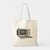 Illustratie van computercartoon tote bag (Achterkant)