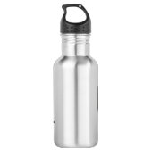 Illustratie van computercartoon waterfles (Achterkant)