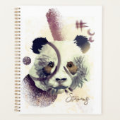 Illustratie van Cool Panda Planner (Voorkant)