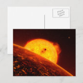 Illustratie van coroto-7B-ruimtekunst Briefkaart (Voorkant / Achterkant)