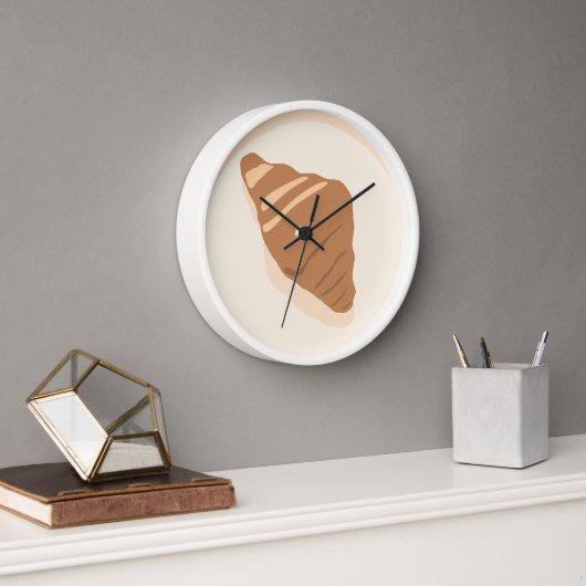 Illustratie van Croissant Food Art Cartoon Modern (Kantoor)