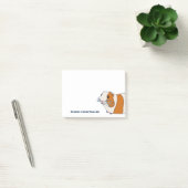 Illustratie van Cute Guinee-Varkens Gepersonalisee Post-it® Notes (Kantoor)