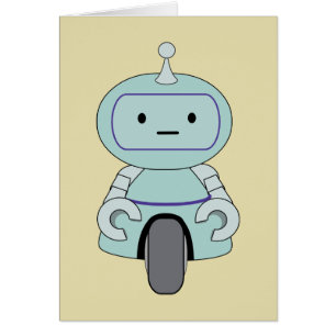 Illustratie van Cute Retro Robot