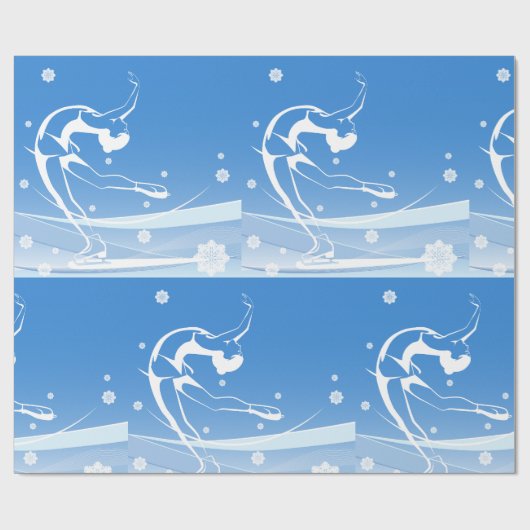 Illustratie van damessport cadeaupapier (Vlak)