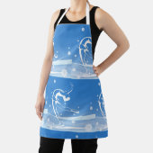 Illustratie van damessport schort (Insitu)