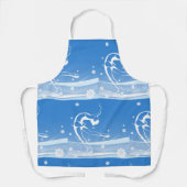 Illustratie van damessport schort (Voorkant)