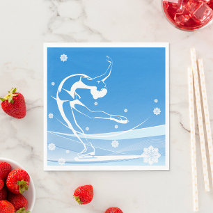 Illustratie van damessport servet