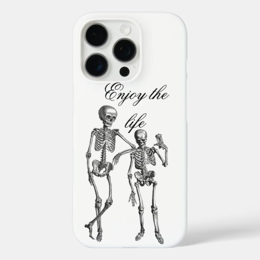 Illustratie van dansende skeletten Case-Mate iPhone case (Achterkant)