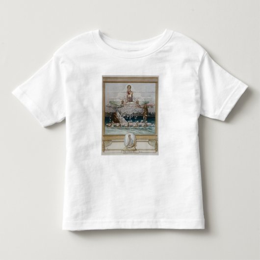 Illustratie van Dante's 'Divine Comedy' 2 Kinder Shirts (Voorkant)