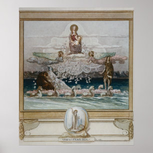 Illustratie van Dante's 'Divine Comedy' 2 Poster