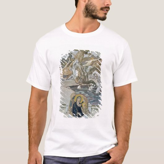 Illustratie van Dante's 'Divine Comedy' T-shirt (Voorkant)