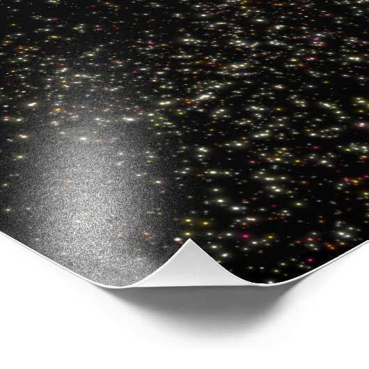 Illustratie van de Aarde-horizon Foto Afdruk (Hoek)