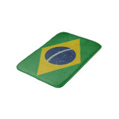 Illustratie van de abstracte vlag van Brazilië Badmat (Gekanteld)