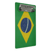 Illustratie van de abstracte vlag van Brazilië Mini Klembord (Schuin)