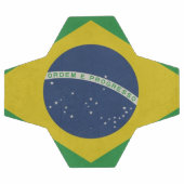 Illustratie van de abstracte vlag van Brazilië Voetbal (Enkel)