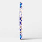 Illustratie van de achtergrond met edelstenen Case-Mate iPhone case (Achterkant / Links)