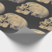  illustratie van de anatomie van de schedel cadeaupapier (Hoek)