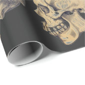  illustratie van de anatomie van de schedel cadeaupapier (Rol Hoek)