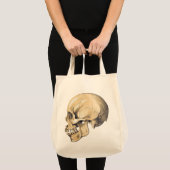  illustratie van de anatomie van de schedel tote bag (Voorkant (product))