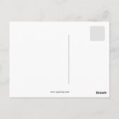 Illustratie van de antigene verschuiving (influenz briefkaart (Achterkant)