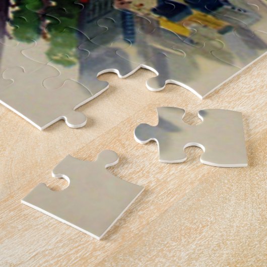 Illustratie van de  Arc de Triomphe Paris Legpuzzel (Zijkant)