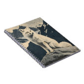 Illustratie van de Arctic Fox Notitieboek (Rechterzijde)