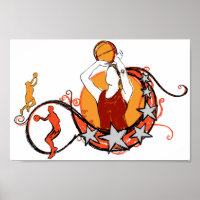 Illustratie van de Basketball voor vrouwen
