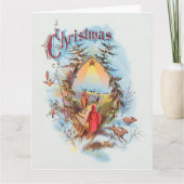 Illustratie van de Biblical Magi Holiday Kaart (Voorkant)