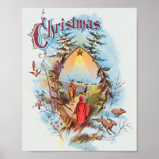 Illustratie van de Biblical Magi Holiday Poster (Voorkant)