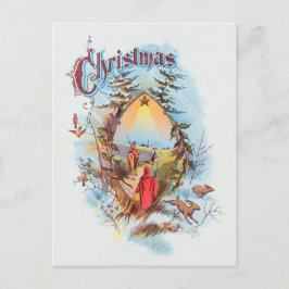 Illustratie van de bijbelse Magi Feestdagenkaart