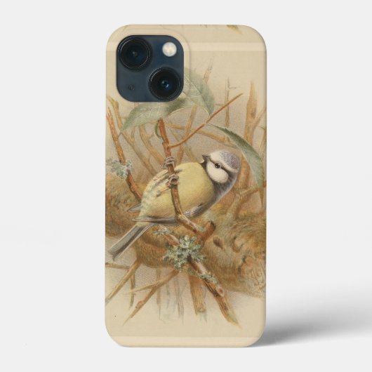  illustratie van de Bluetit Case-Mate iPhone Case (Achterkant)