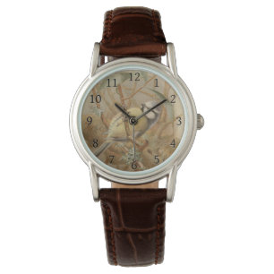 illustratie van de Bluetit Horloge