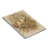 illustratie van de Bluetit Notitieboek (Rechterzijde)