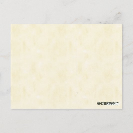 illustratie van de bodemsprinkhals briefkaart (Achterkant)