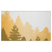 Illustratie van de bosboom Silhouette Stof (Fat Quarter)
