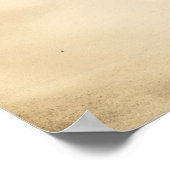  illustratie van de Botten van de boomstam Poster (Hoek)