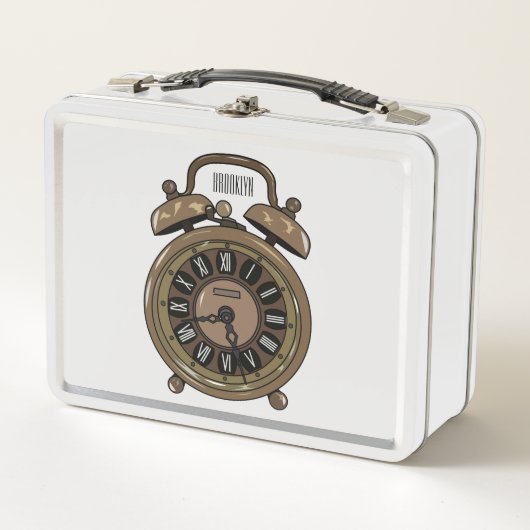 Illustratie van de cartoon van de wekker (Voorkant)