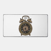 Illustratie van de cartoon van de wekker bureaumat (Voorkant)