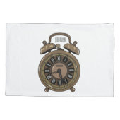 Illustratie van de cartoon van de wekker kussensloop (Achterkant)