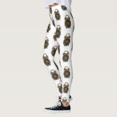 Illustratie van de cartoon van de wekker leggings (Links)
